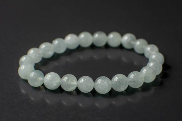 Bracelet en pierre Aigue marine -Harmonie et Srnit-