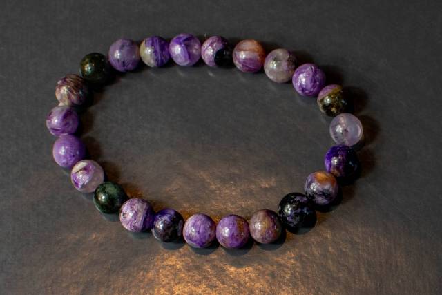Bracelet en pierre de Charote AAA