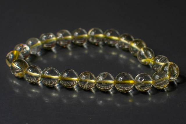 Bracelet en pierre de Citrine naturelle