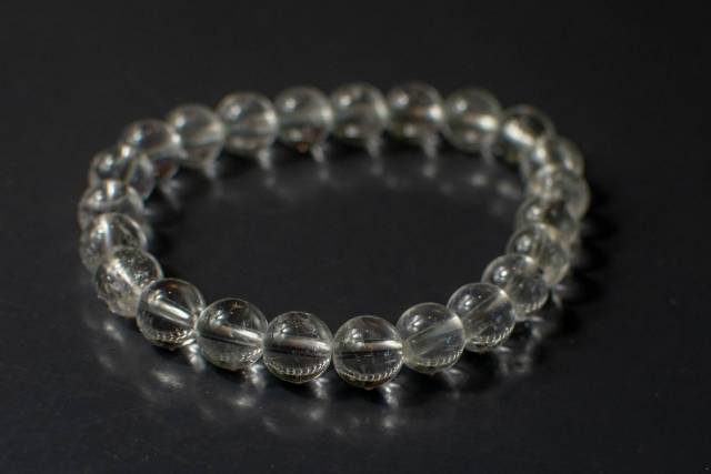 Bracelet en pierre de Cristal de roche