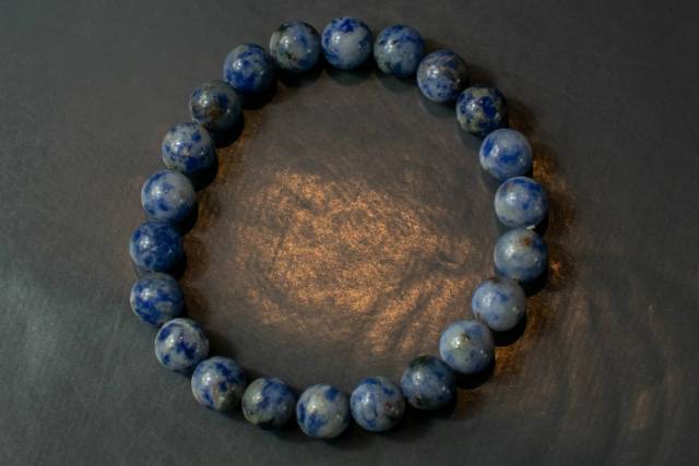 Bracelet en pierre de Sodalite