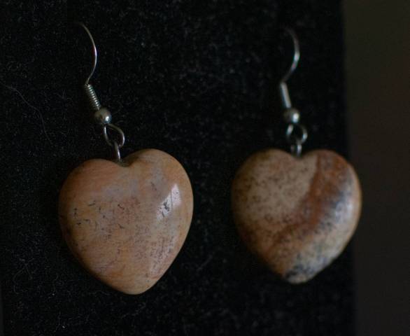 Coeur Jaspe Paysage 4cm