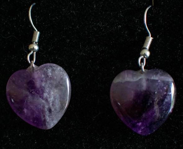 Coeur d'Amthyste 4cm